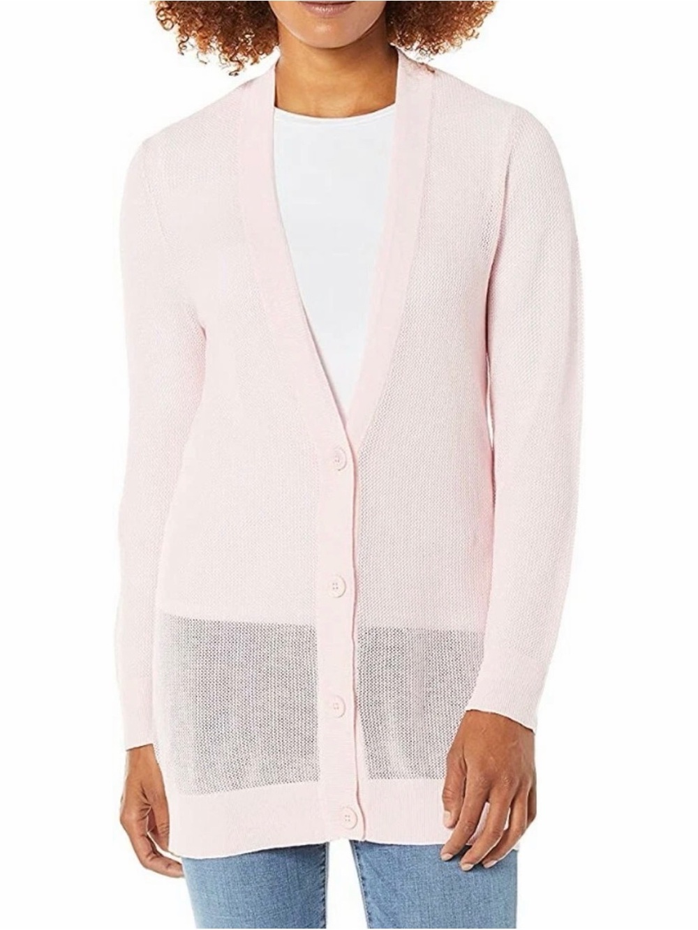 AG Adriano Goldschmied Cameron cashmere cardigan prism pink XS